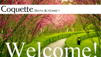 eshop at Coquette Bath & Home's web store for American Made products
